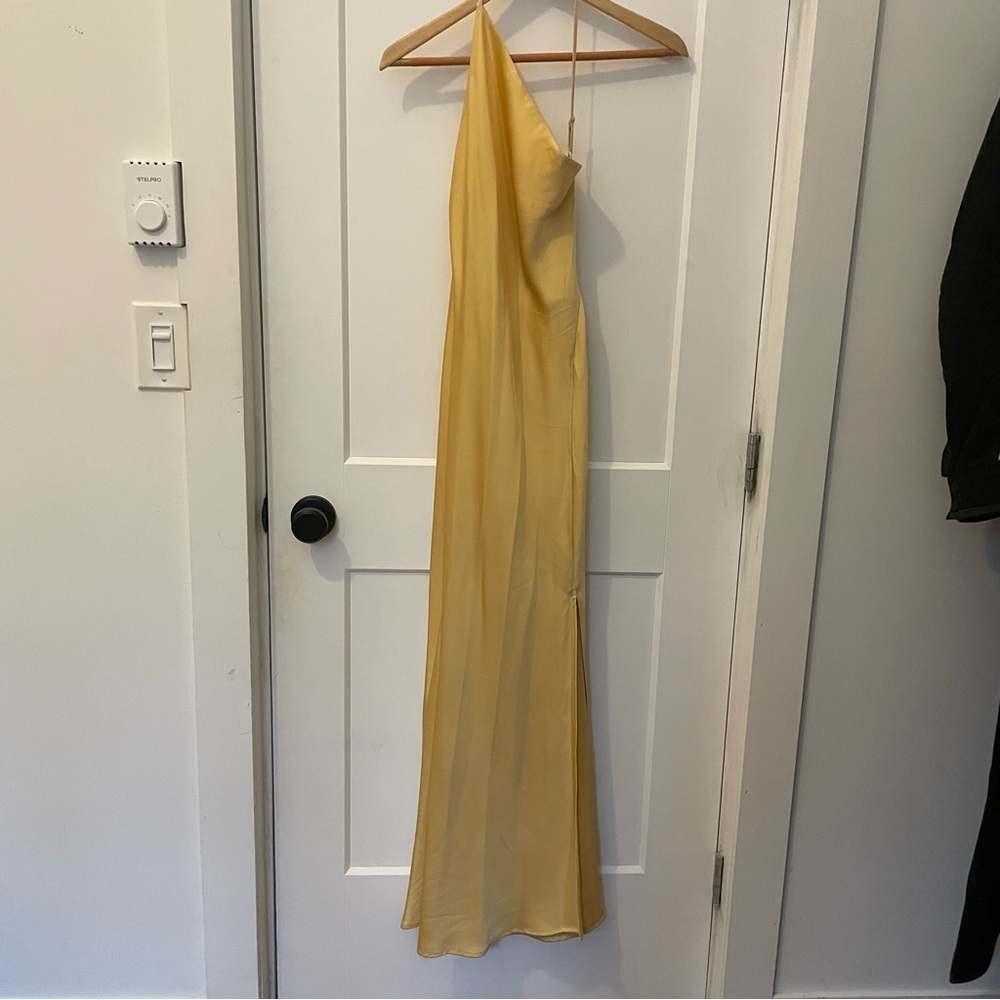 💛 Commense Moonlight Open Back Slit Dress - Picture 4 of 7